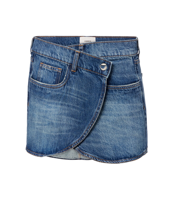 Photo: Coperni Denim wrap skirt
