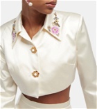 Miss Sohee Bridal embellished silk jacket and top set