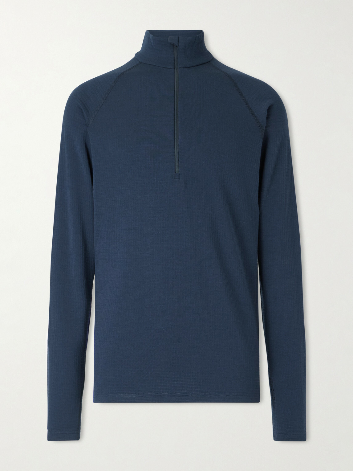 Houdini - Desoli Solid Merino™ Half-Zip Ski Base Layer - Blue