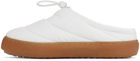 APRÈS Research SSENSE Exclusive White Alpha Slippers