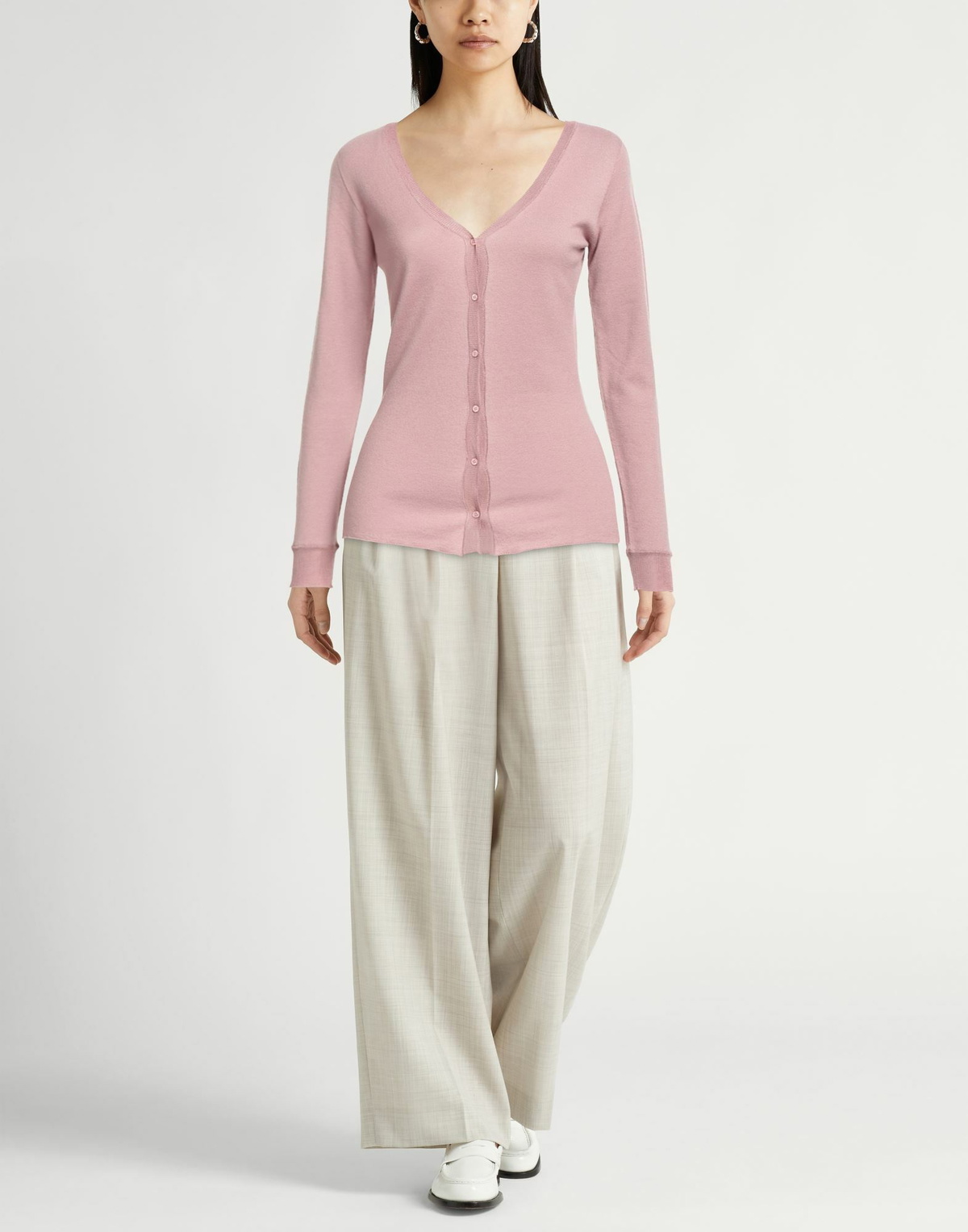 Majestic Filatures Womens Cardigan in Pink