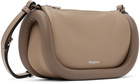 JW Anderson Taupe Bumper-12 Leather Crossbody Bag