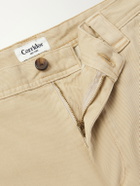 Corridor - Wide-Leg Cotton-Twill Trousers - Neutrals