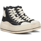 R13 Black Kurt High Top Sneakers