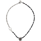 Alexander McQueen Multicolor Beads and Skull Short Necklace