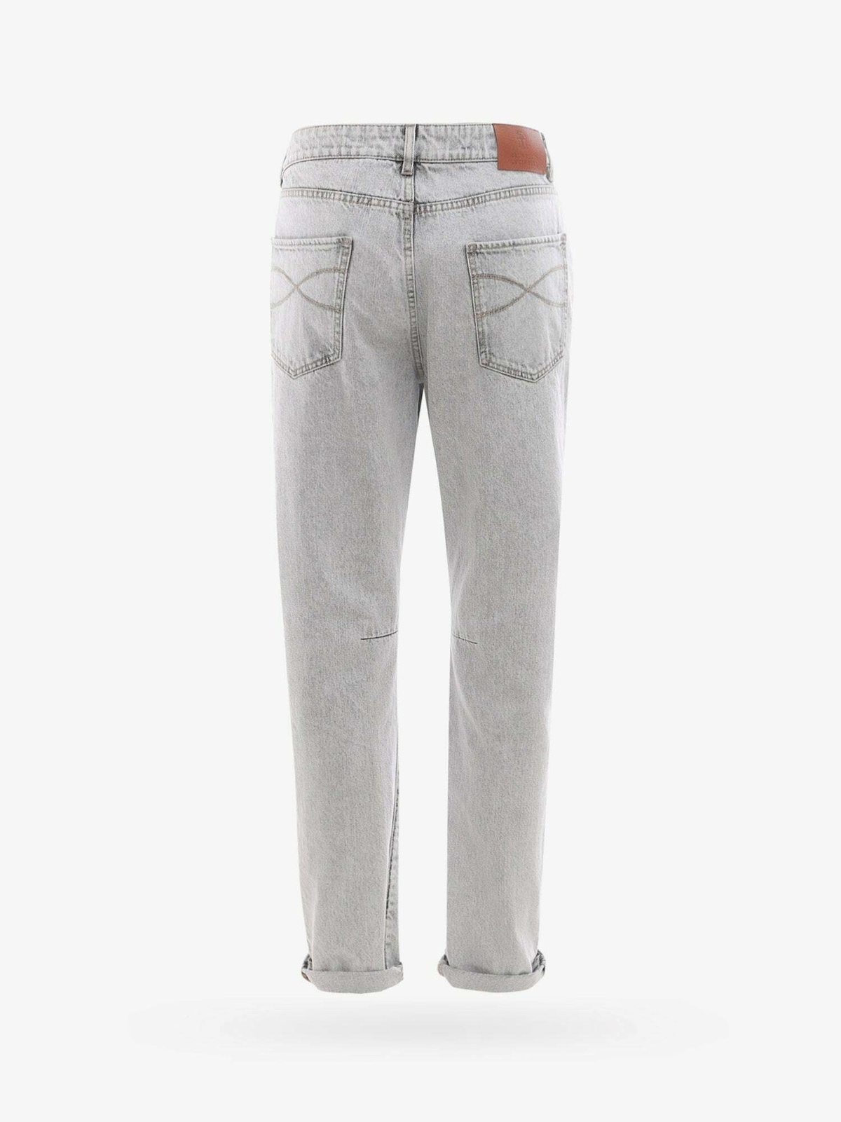 Brunello Cucinelli Jeans Grey Mens Brunello Cucinelli