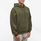 Jacquemus Men's Logo Popover Hoody in Khaki