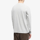 Auralee Men's Long Sleeve Seamless T-Shirt in Heather Grey