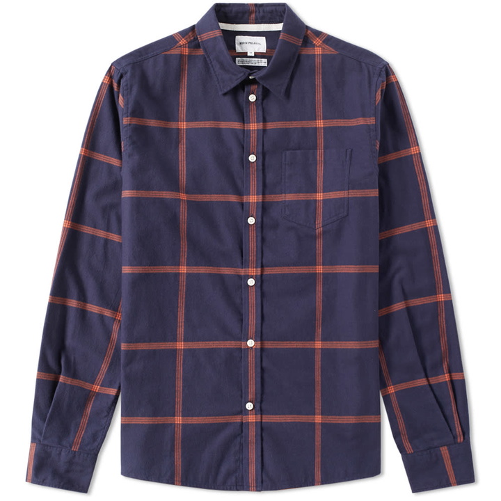 Photo: Norse Projects Hans Brushed Check Shirt