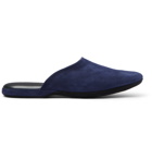 Charvet - Suede Slippers - Blue
