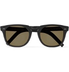 Kingsman - Cutler and Gross Square-Frame Matte-Acetate Sunglasses - Black