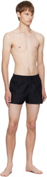 Balmain Black Monogram Swim Shorts