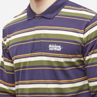 thisisneverthat Men's Striped Rugby Shirt in Purple