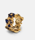 Zimmermann Bloom Band embellished gold-plated ring