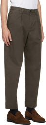 PS by Paul Smith Gray Pleated Trousers