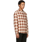 Frame Red and White Plaid Work Shirt