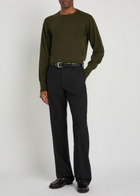 Officine Générale Nina Merino Wool Jumper Olive