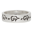 Gucci Silver GucciGhost Ring