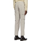 Brioni Taupe Corduroy Cargo Pants