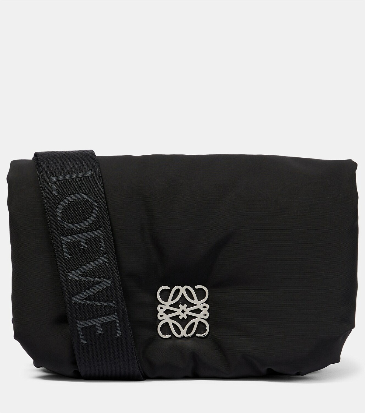 Loewe Goya Puffer Denim Shoulder Bag