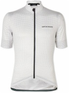Café du Cycliste - Fleurette Stretch Recycled Cycling Jersey - White