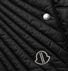 Rick Owens - Moncler Moapa Logo-Appliquéd Quilted Shell Down Gilet - Black