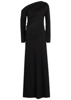 Rohe Twisted Jersey Maxi Dress Black