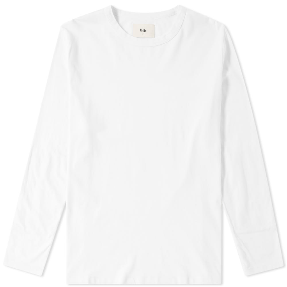 Folk Long Sleeve Deboss Elbow Tee Kinfolk