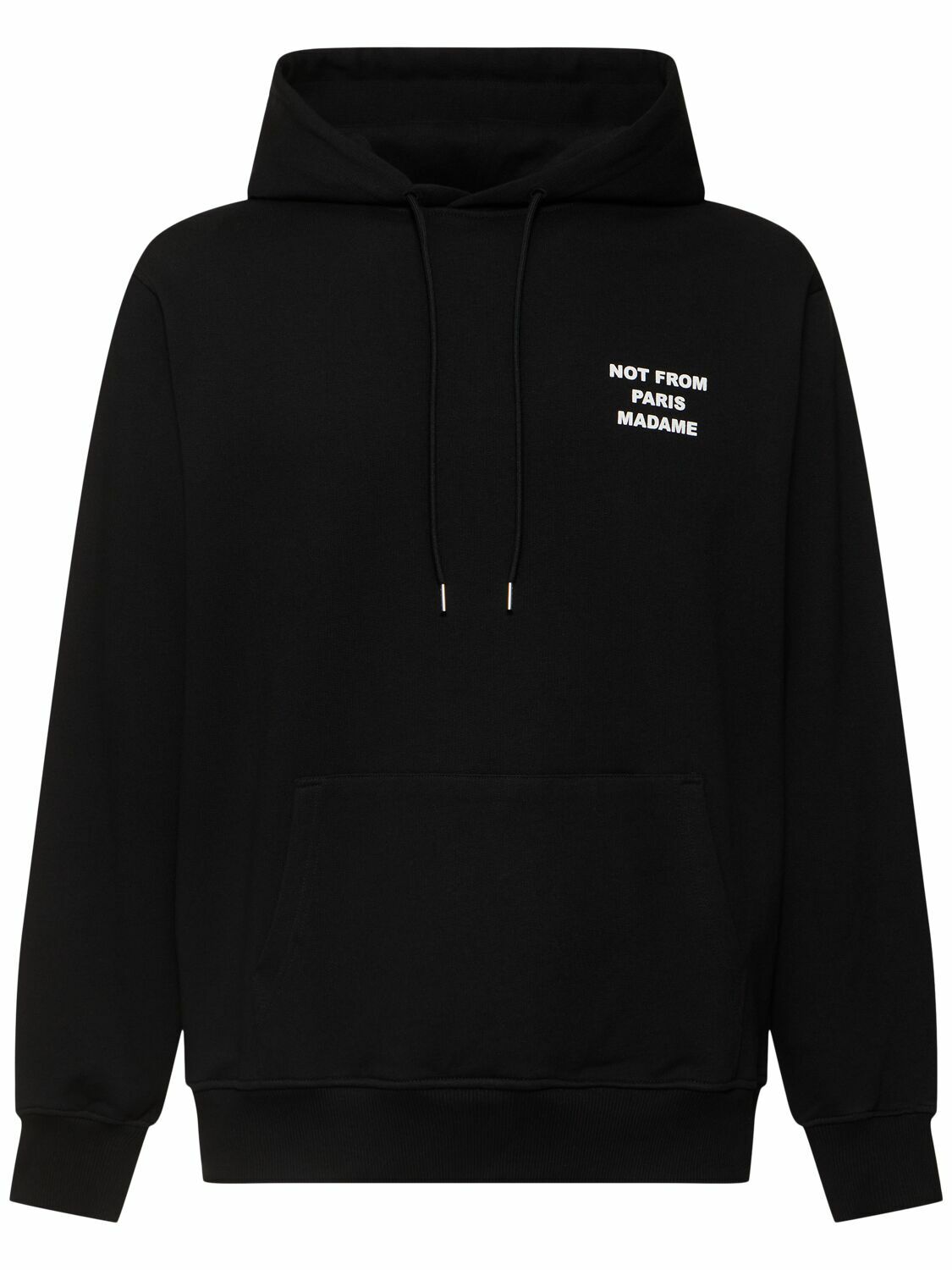 パーカー・フーディ Drole De Monsieur NFPM Printed Hoodie Navy HO101-NYNAVY DRÔLE DE Monsieur Nfpm Printed Hooded Cotton Sweatshirt Navy