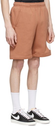 Nike Brown Sportswear Club Shorts