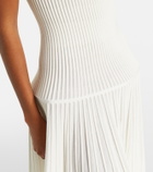 Alaïa Wool-blend maxi dress