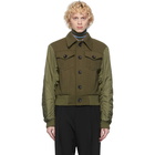 Dries Van Noten Green Wool Jacket