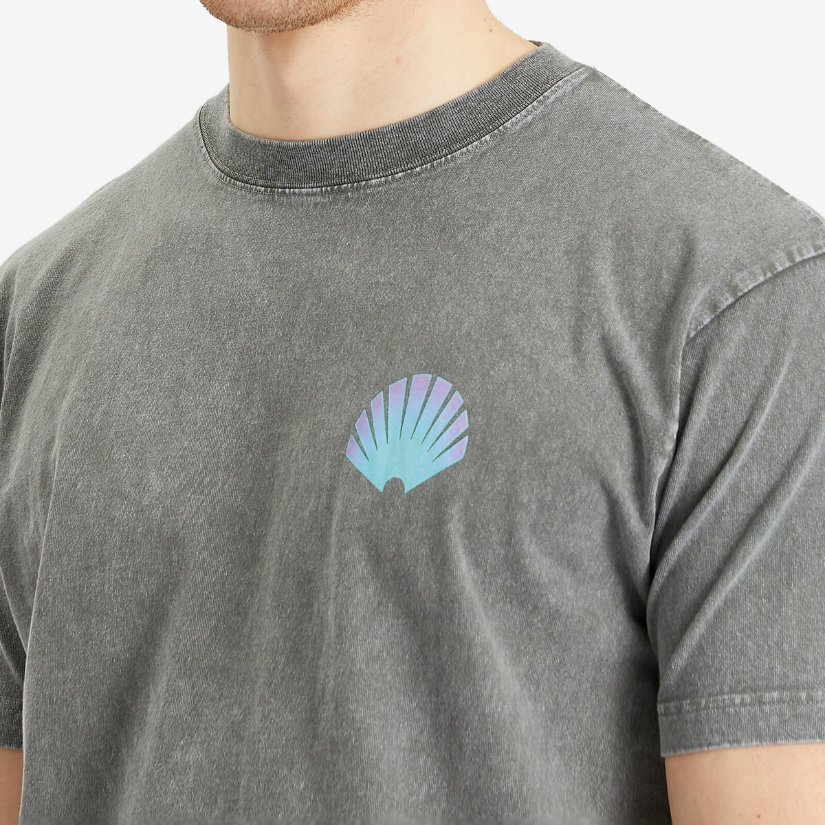 New Amsterdam Surf Association Men's Logo T-Shirt in Grey