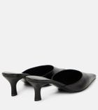 The Row Cybil leather mules