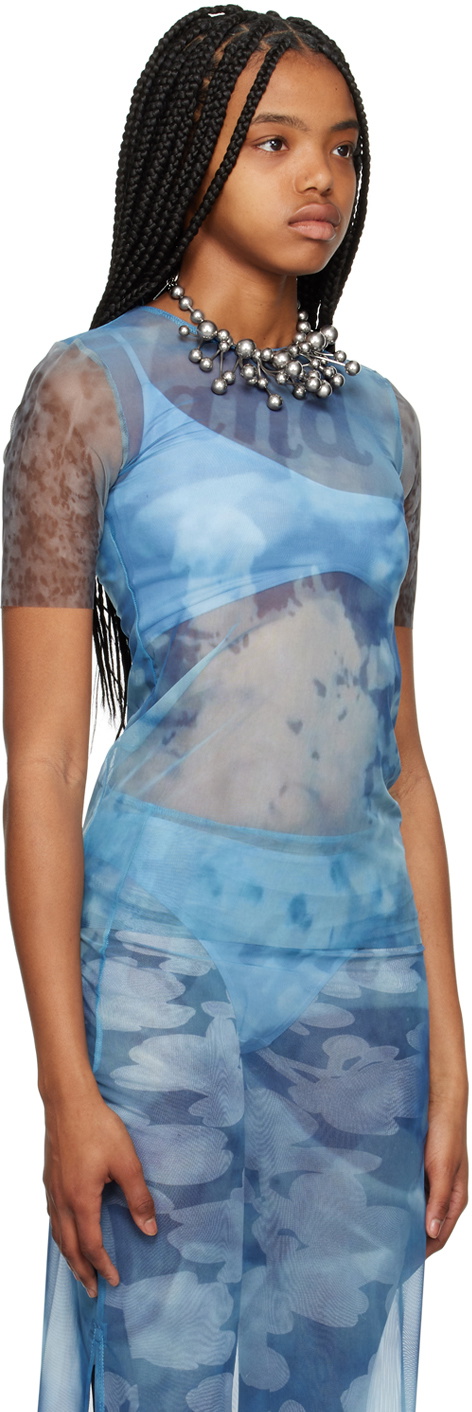 ELLISS Blue Graphic T-Shirt