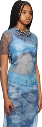 ELLISS Blue Graphic T-Shirt