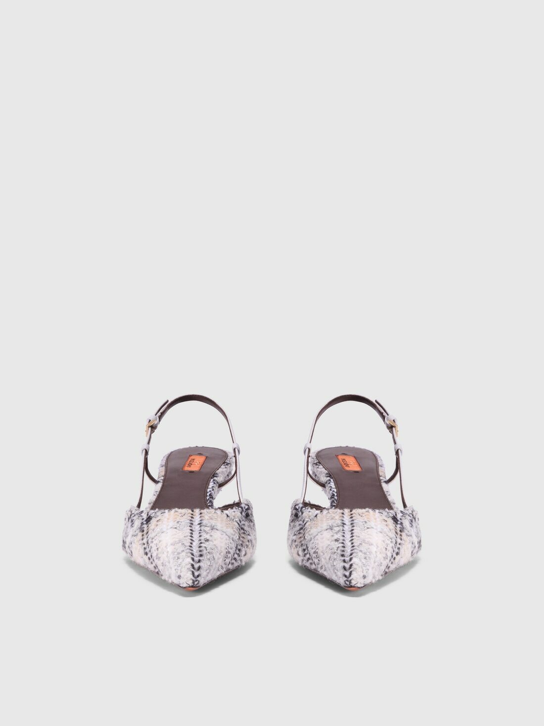 Missoni - Low check mules, Women, Multicoloured