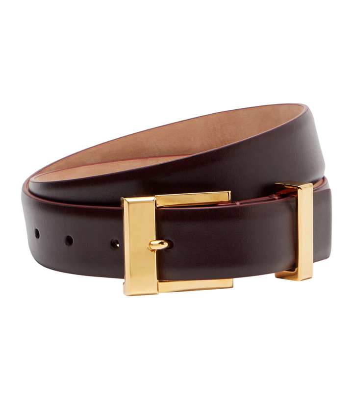Photo: Khaite Manhattan leather belt