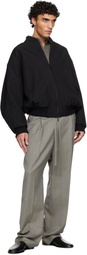 Fear of God Black Bomber Jacket