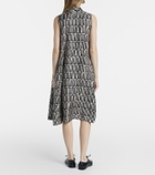 'S Max Mara Jackie silk twill midi dress