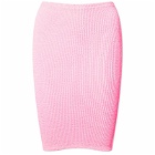 Hunza G Women's Mini Skirt in Bubblegum 