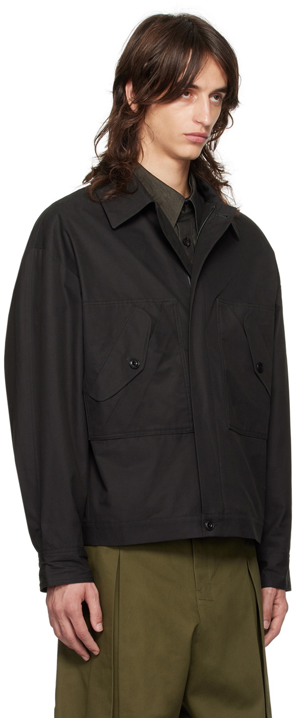 【sage.NATION】 24AW ZUSHI JACKET Black SAGE NATION Black Zushi Jacket SAGE NATION