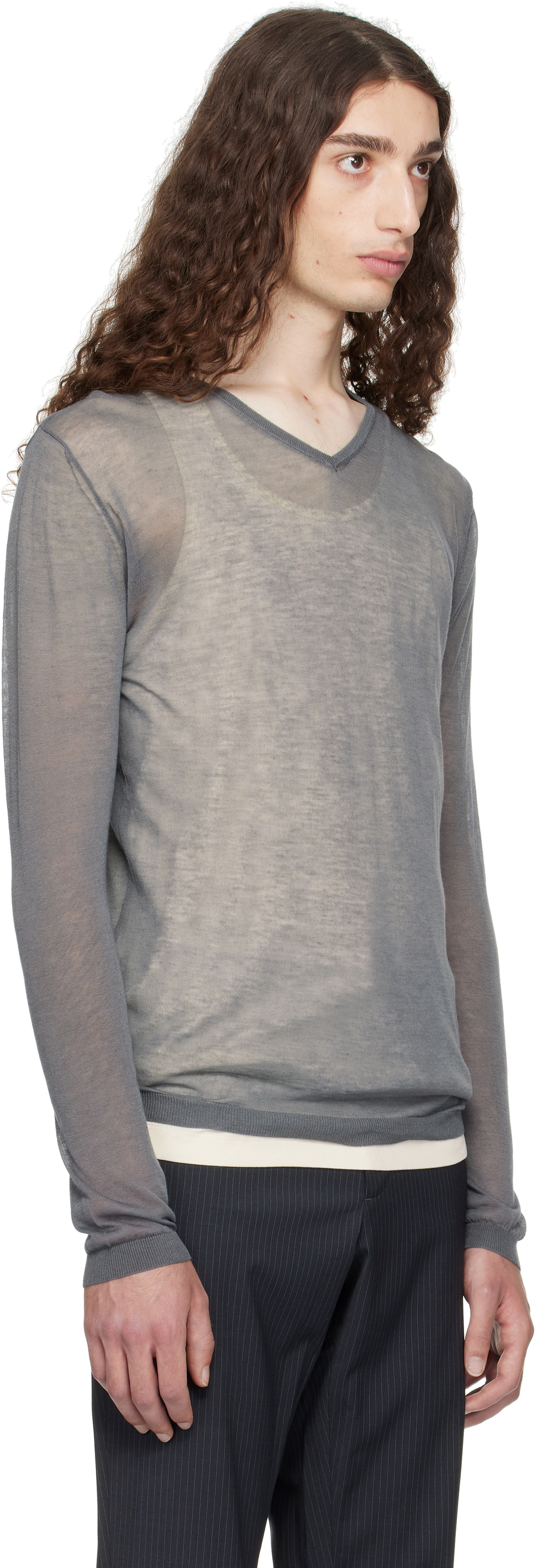 Paloma Wool Gray Losa Sweater