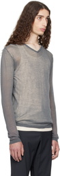Paloma Wool Gray Losa Sweater