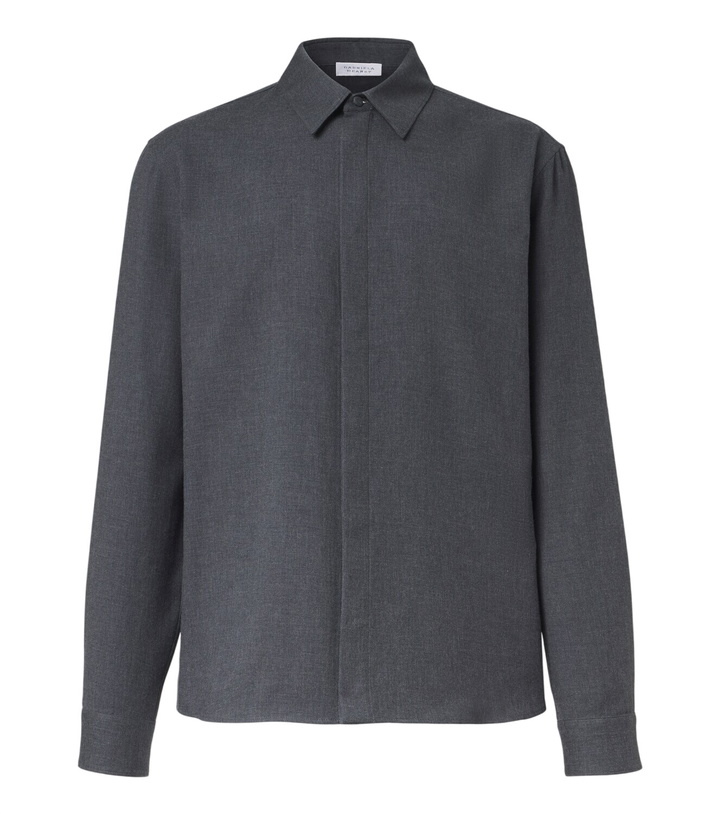 Photo: Gabriela Hearst Abbe cotton and cashmere shirt