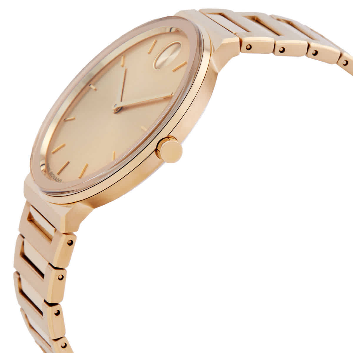 Movado Bold Horizon Quartz Gold Dial Unisex Watch 3601081