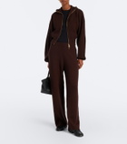 Sportmax Ribbed-knit wool and cashmere cardigan