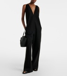 Plan C Cotton crêpe jumpsuit
