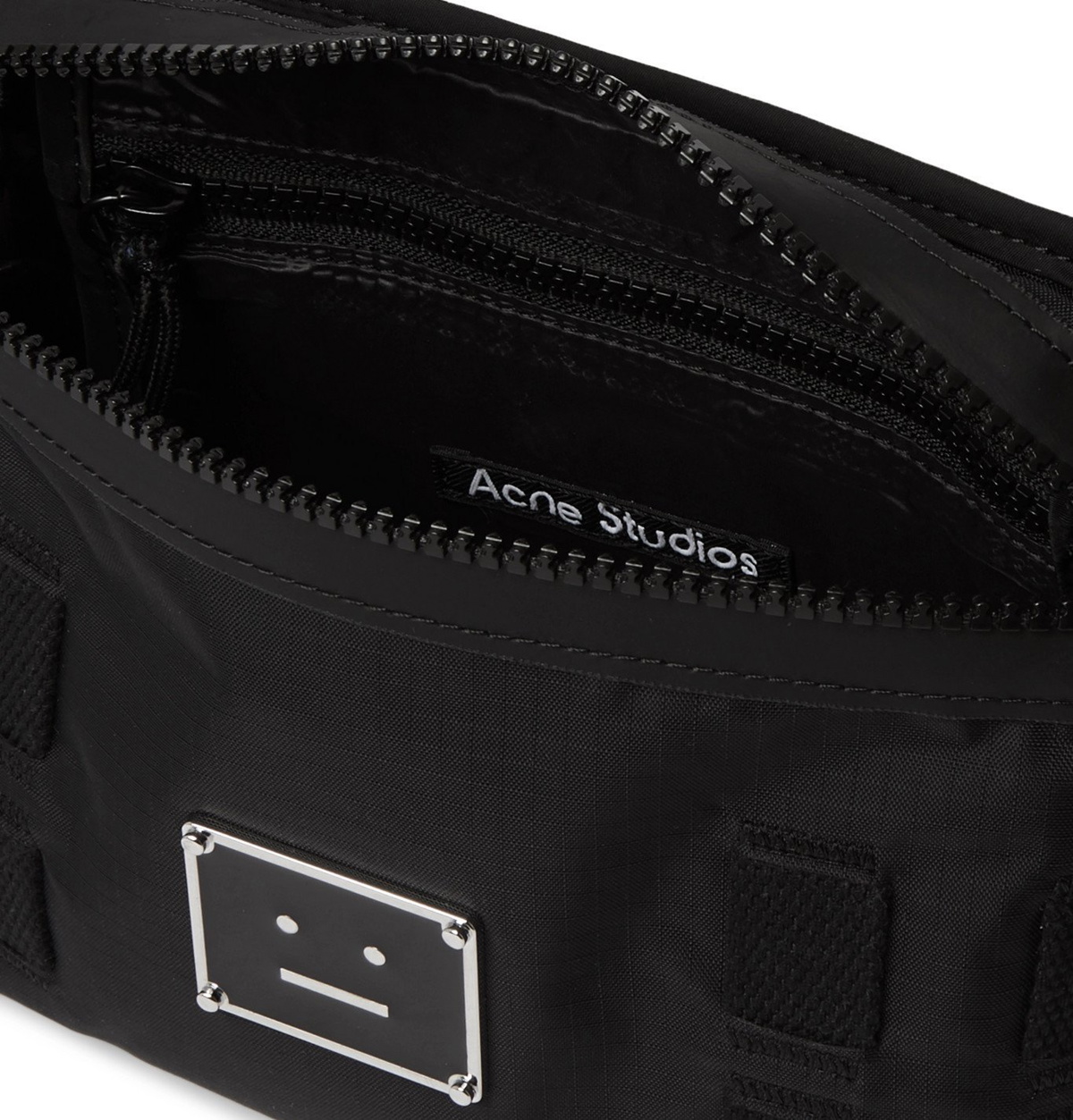 Acne Studios Black Appliqué Bag