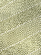 Richard James - 8cm Striped Silk and Linen-Blend Tie
